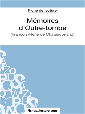 cover image of Mémoires d'Outre-tombe